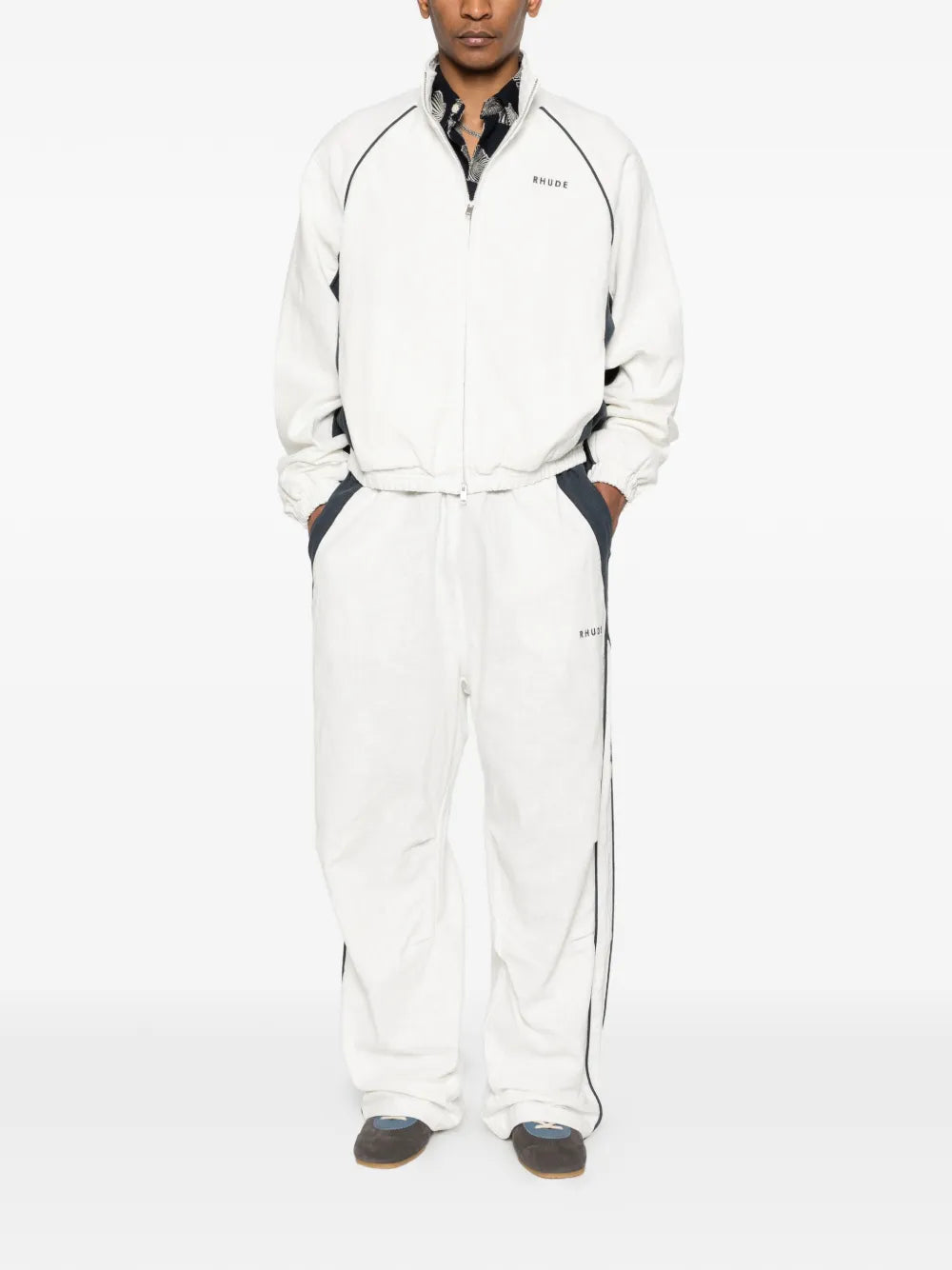 Ramona panel-detail trousers
