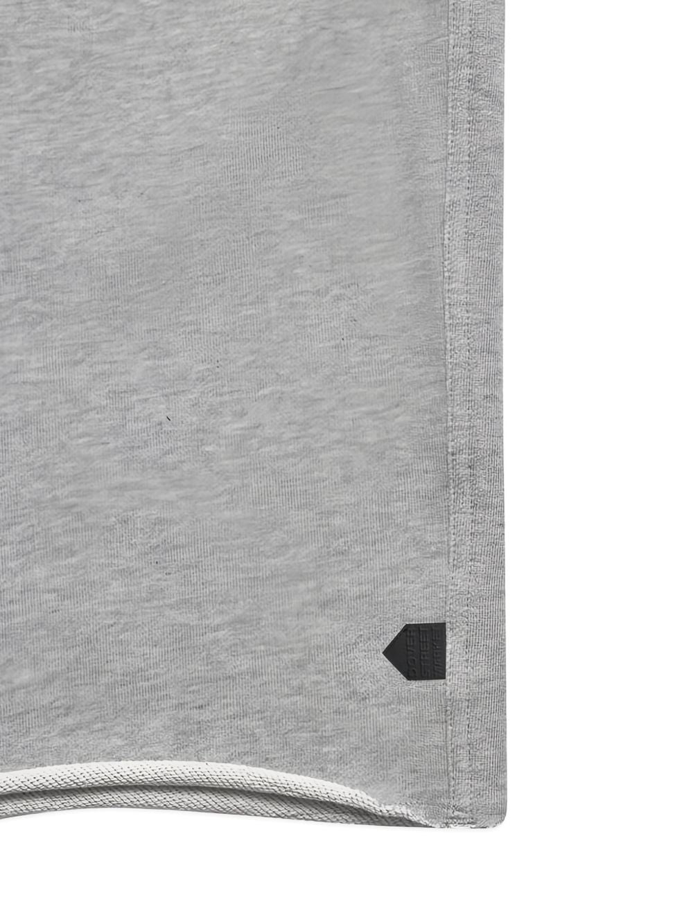 drawstring-detail pleated cotton track pants