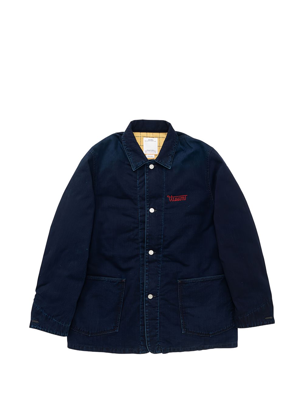 indigo logo jacket