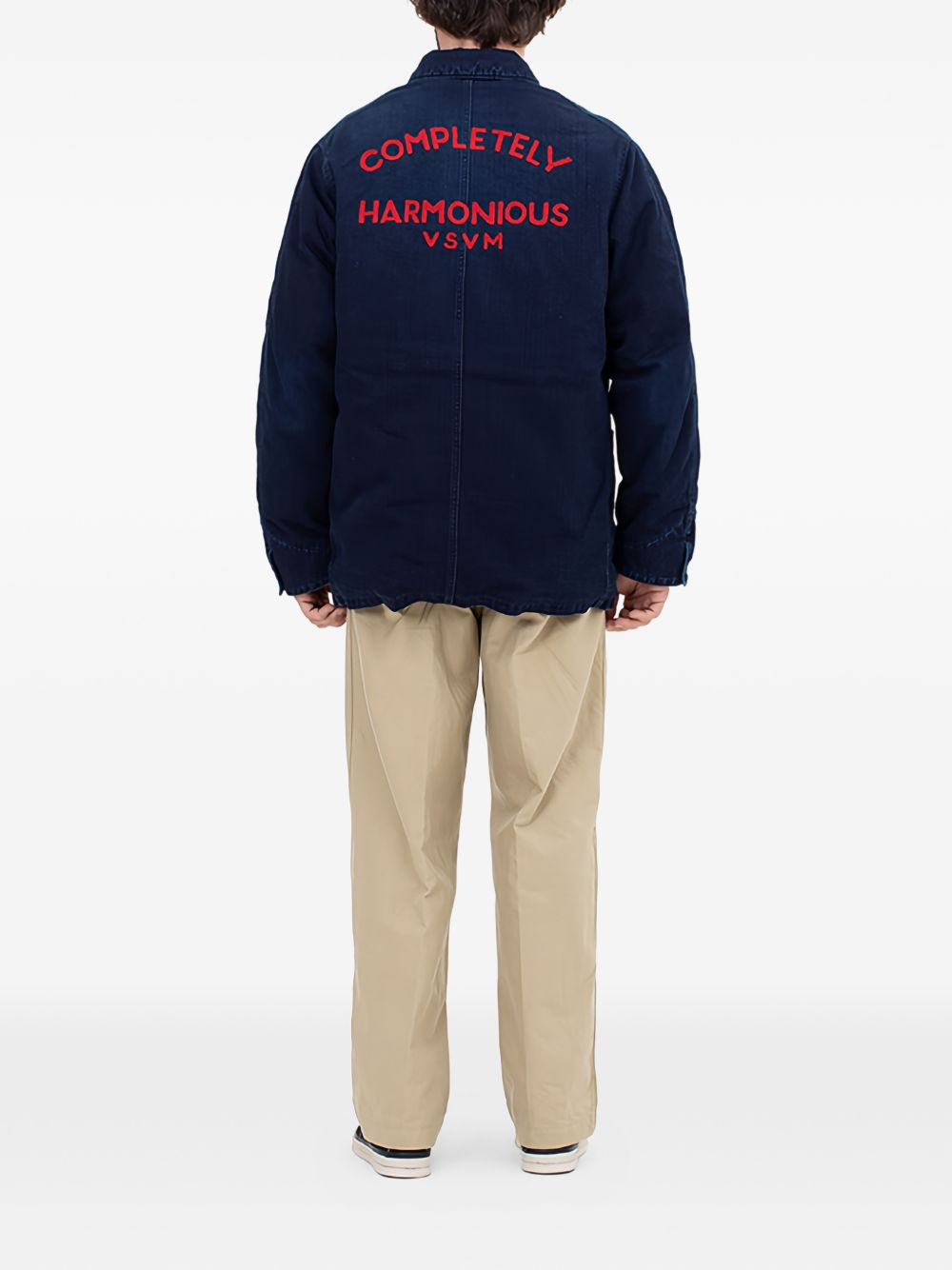 indigo logo jacket