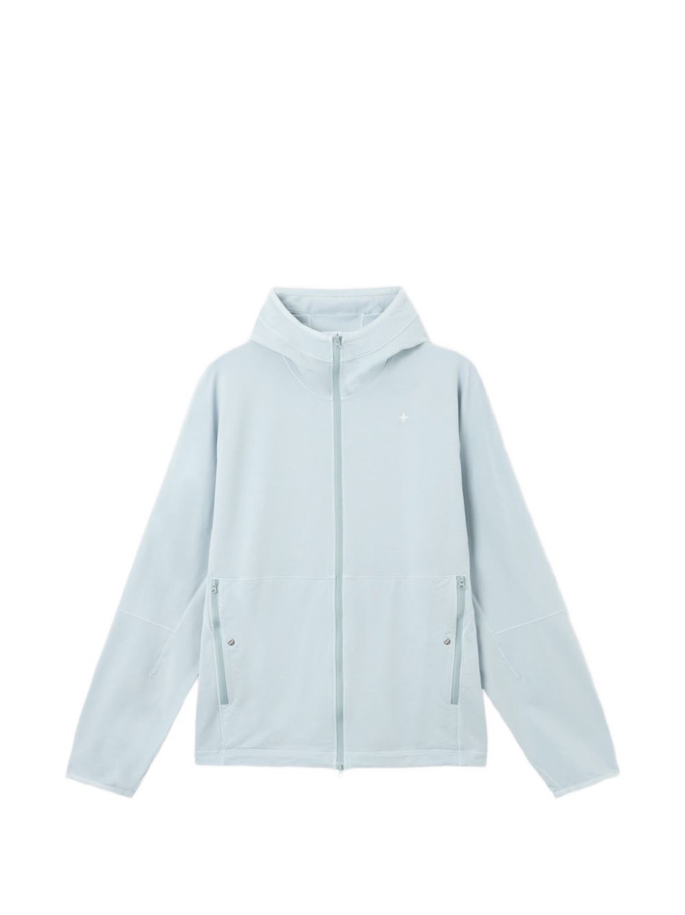 Stellina zip-fastening hoodie