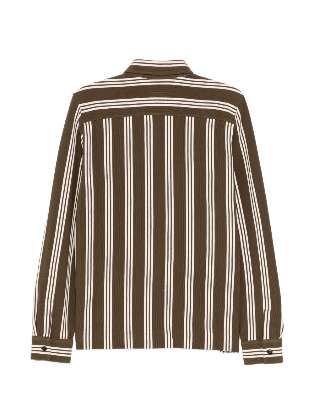striped pocket shirt