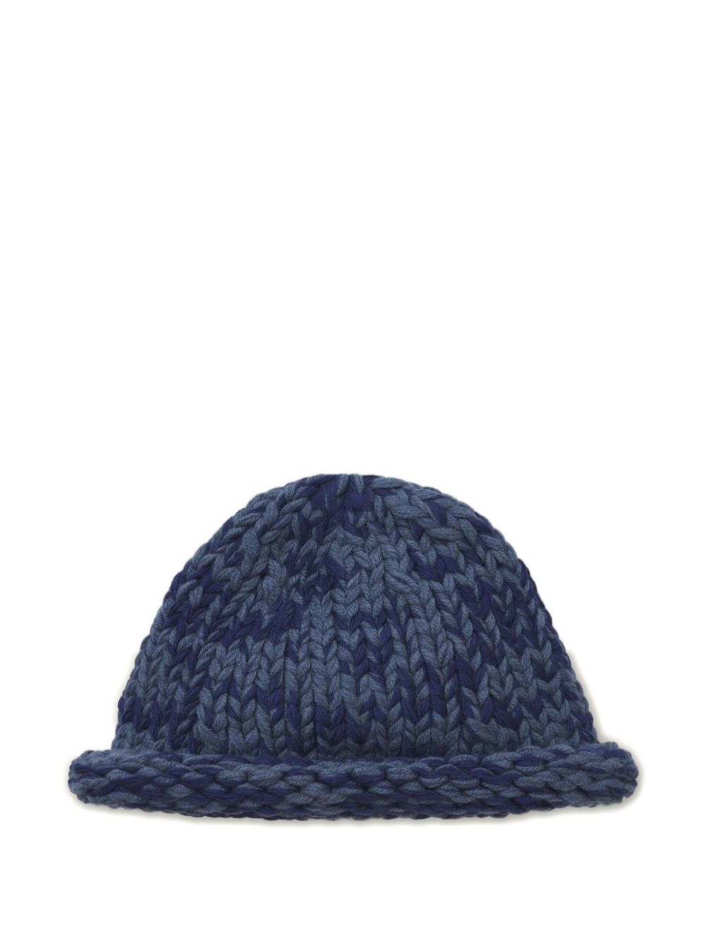 Rebel hand-knitted beanie hat