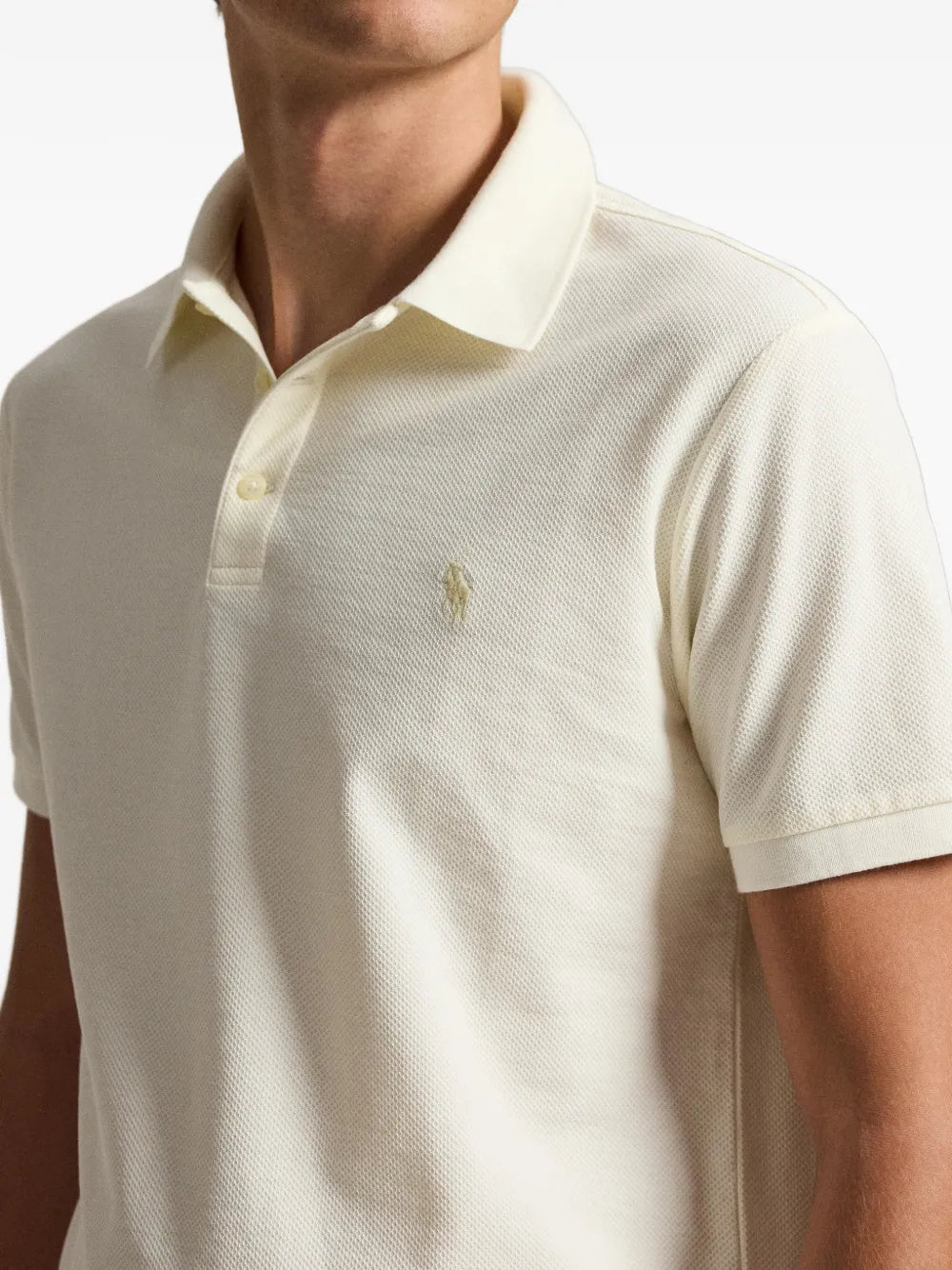 honeycomb mesh polo