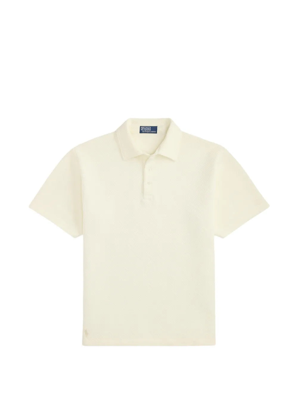 textured polo shirt