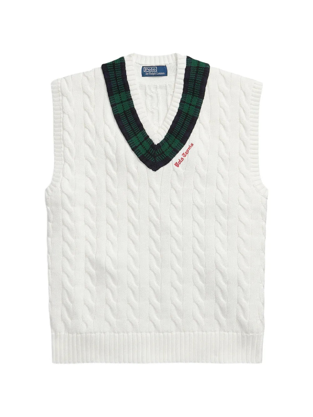 relaxed fit cricket sweater vest