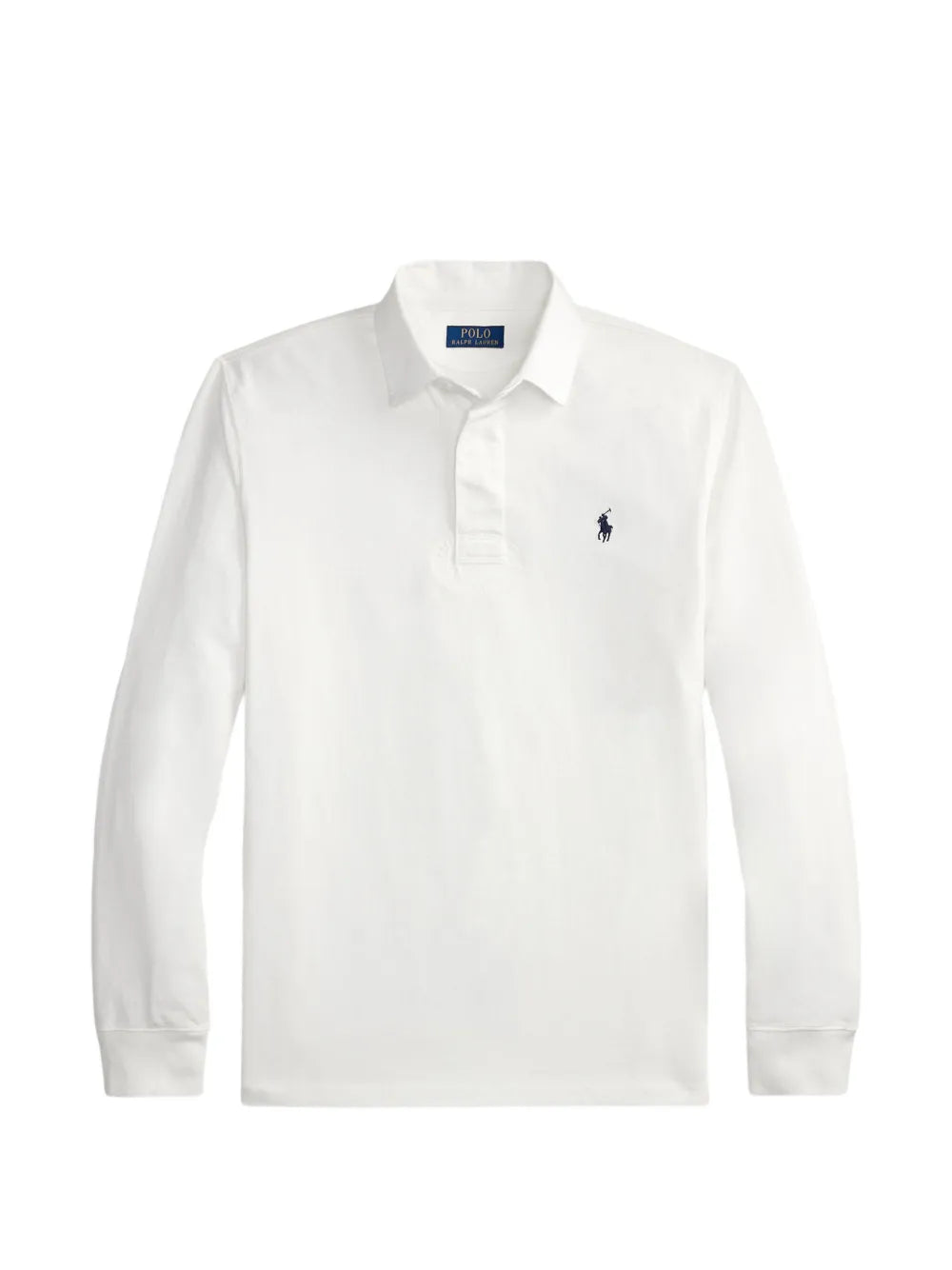 embroidered-logo polo shirt