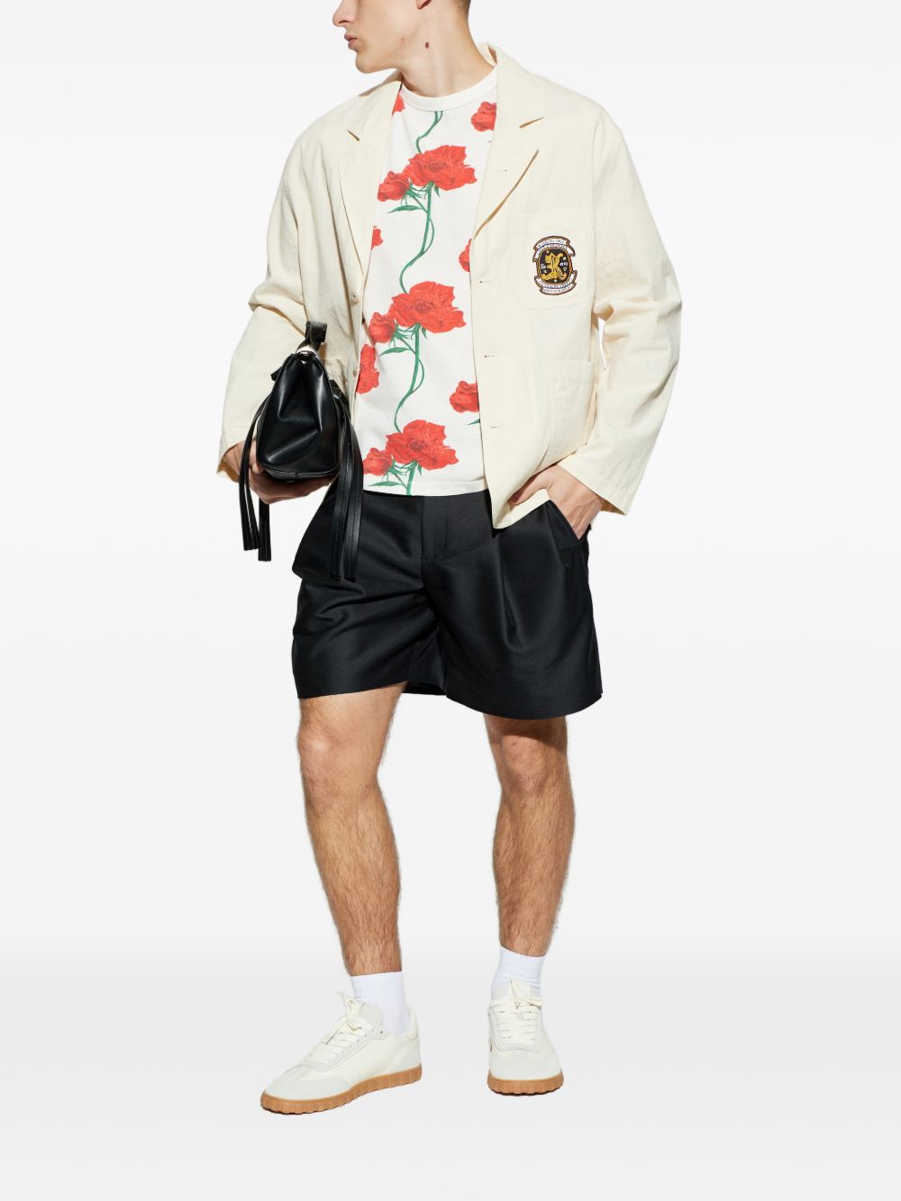 floral print t-shirt