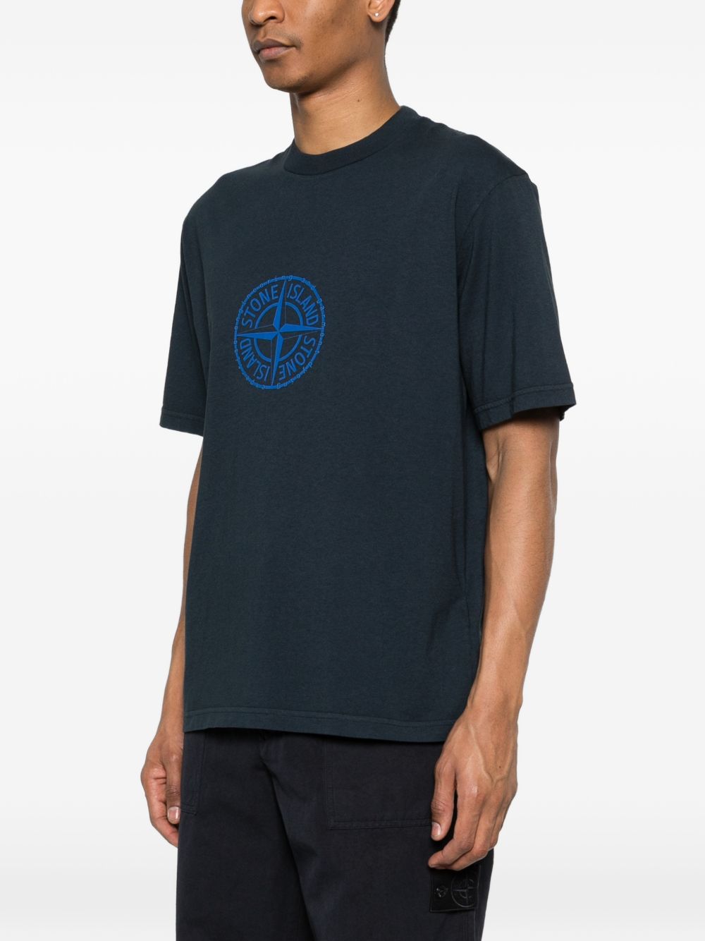 logo print T-shirt