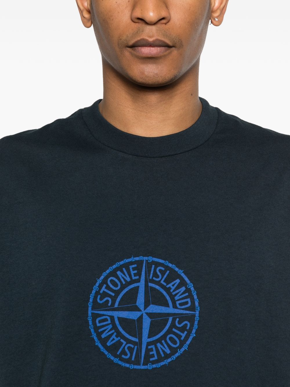 logo print T-shirt