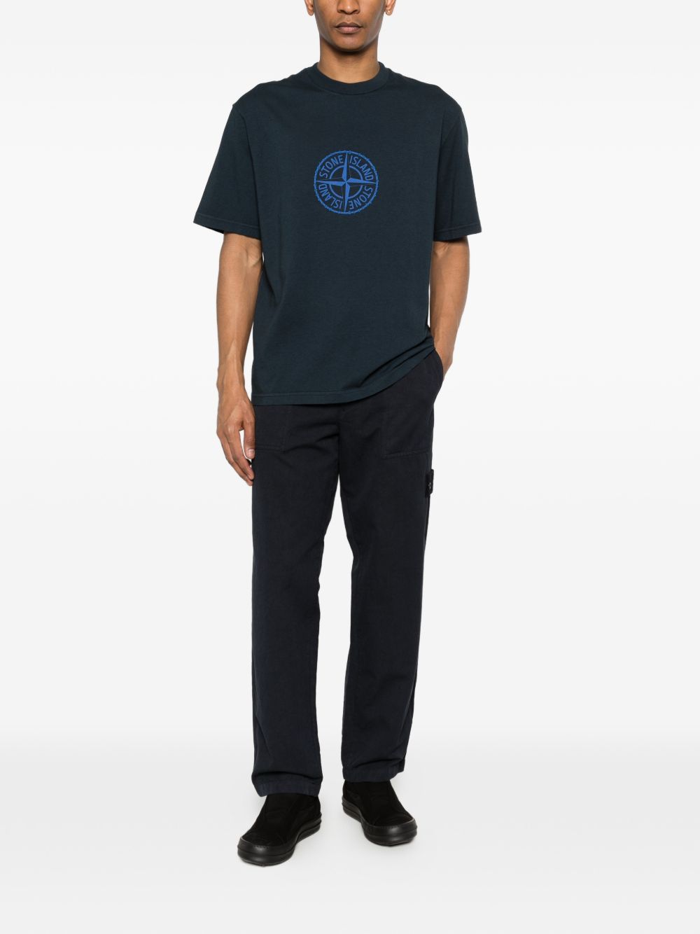 logo print T-shirt