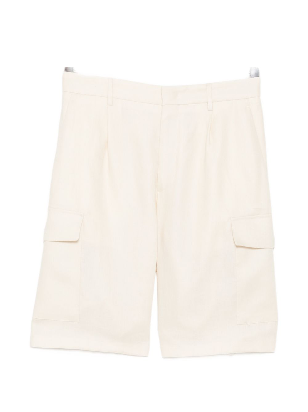 pleated cargo trousers