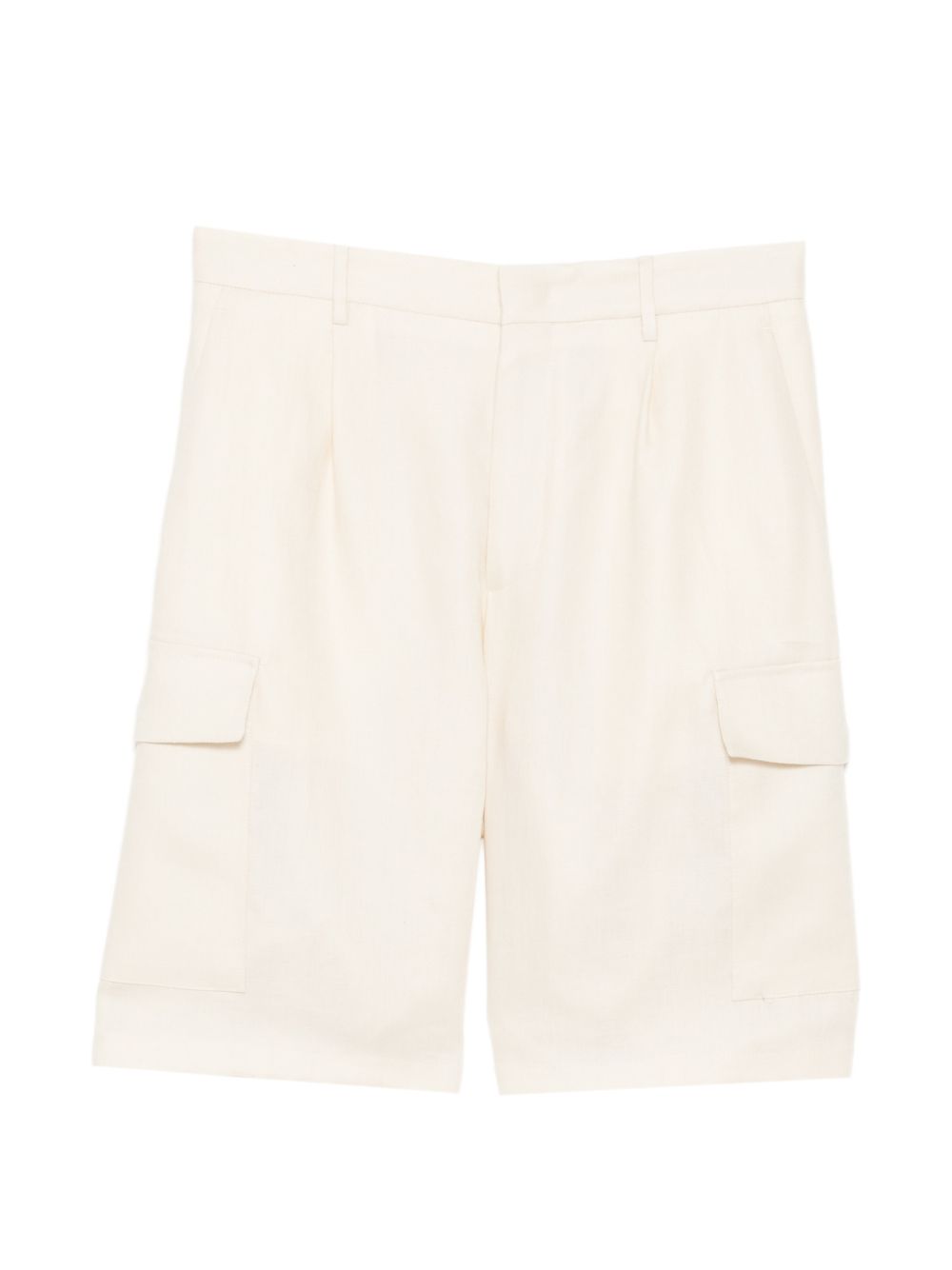 pleated cargo trousers
