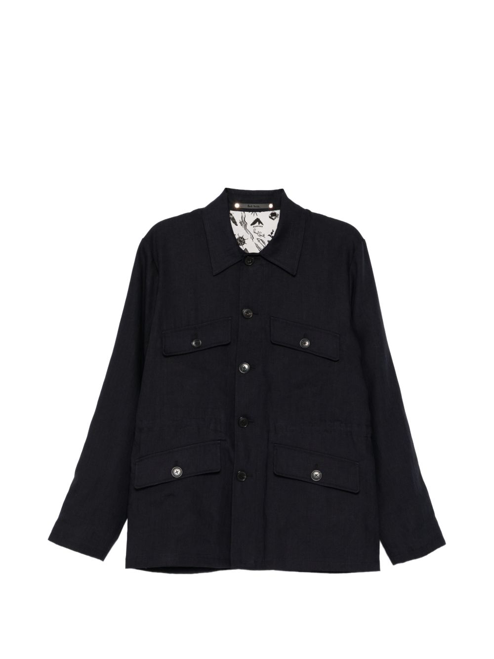button patch pocket jacket