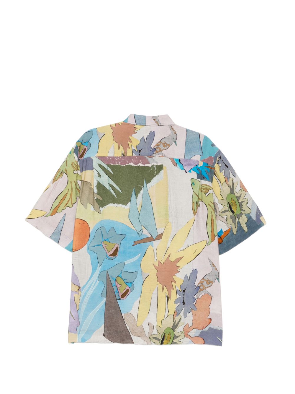 floral print shirt