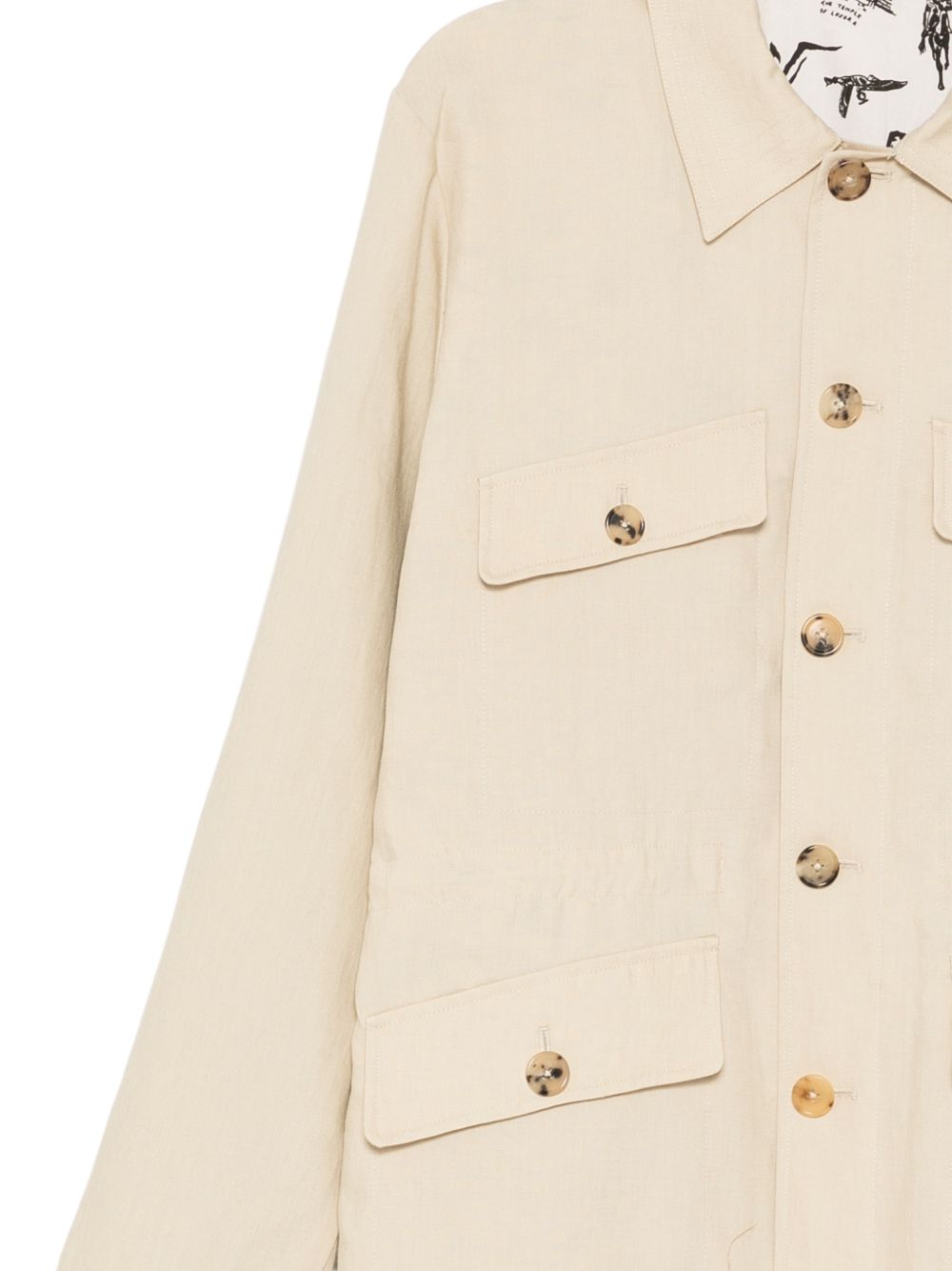 button flap jacket