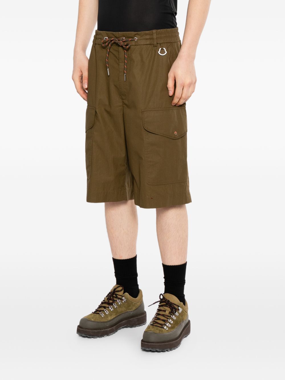 drawstring cargo shorts