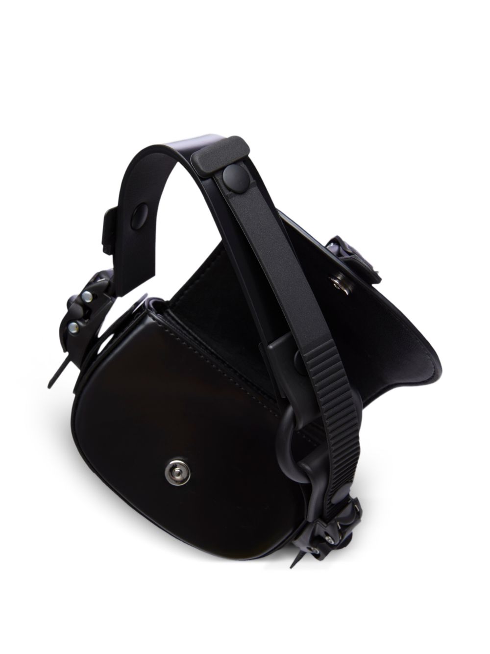 buckle strap messenger bag