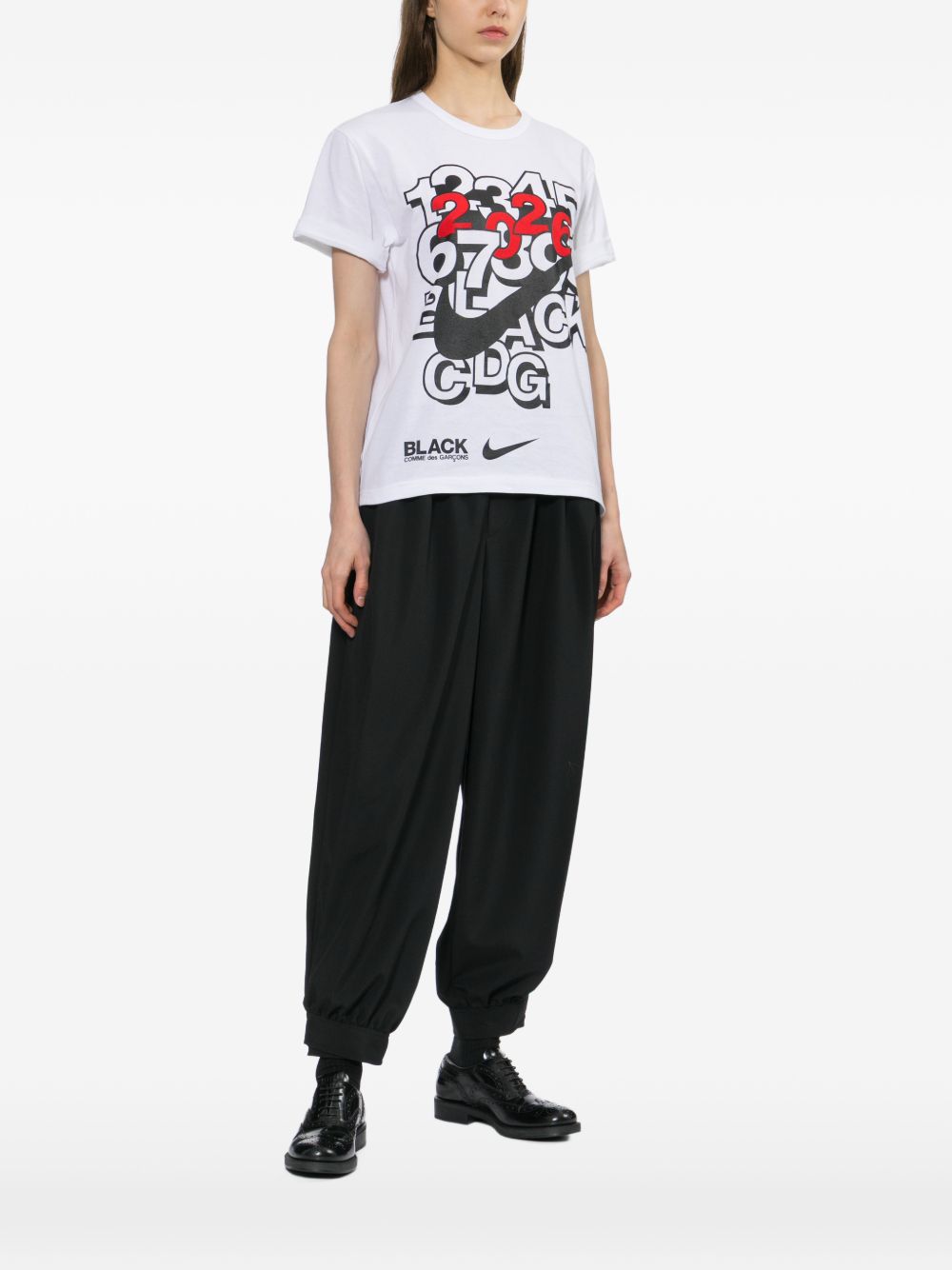 x Nike logo-print T-shirt