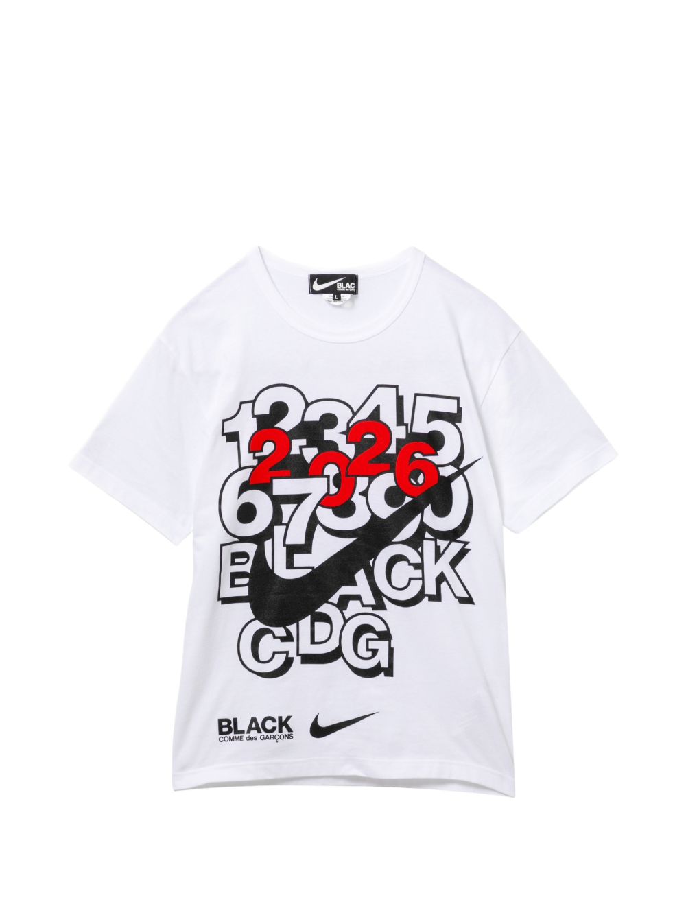 x Nike logo-print T-shirt
