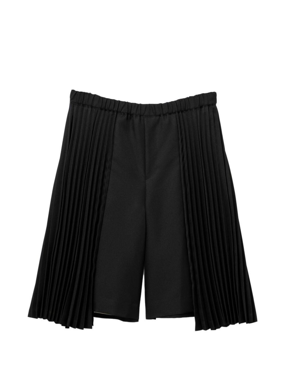 pleated shorts