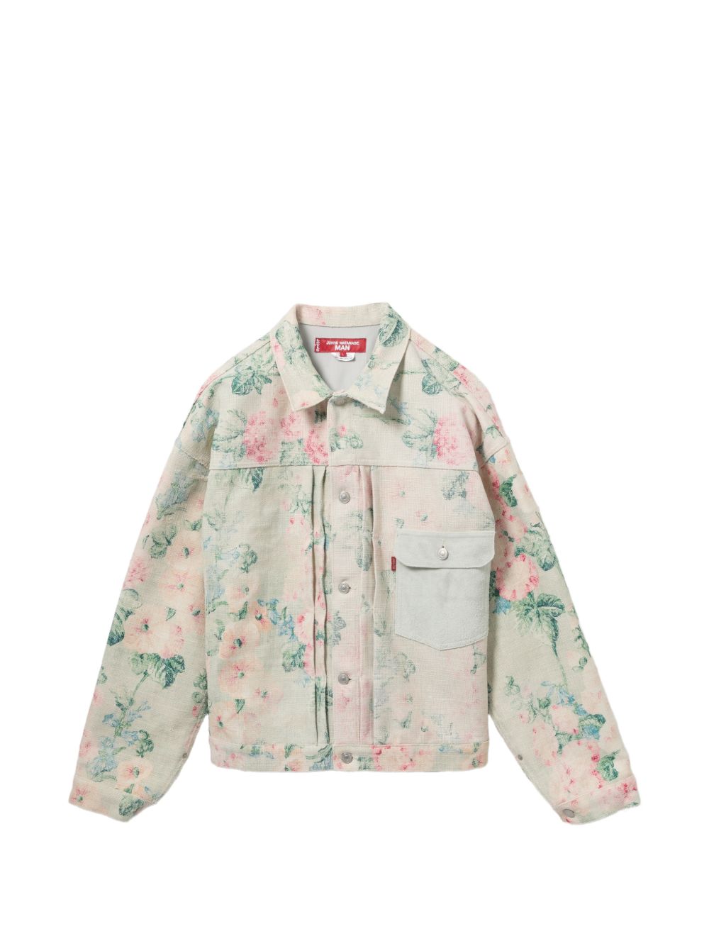 x Levi's rose-print jacket