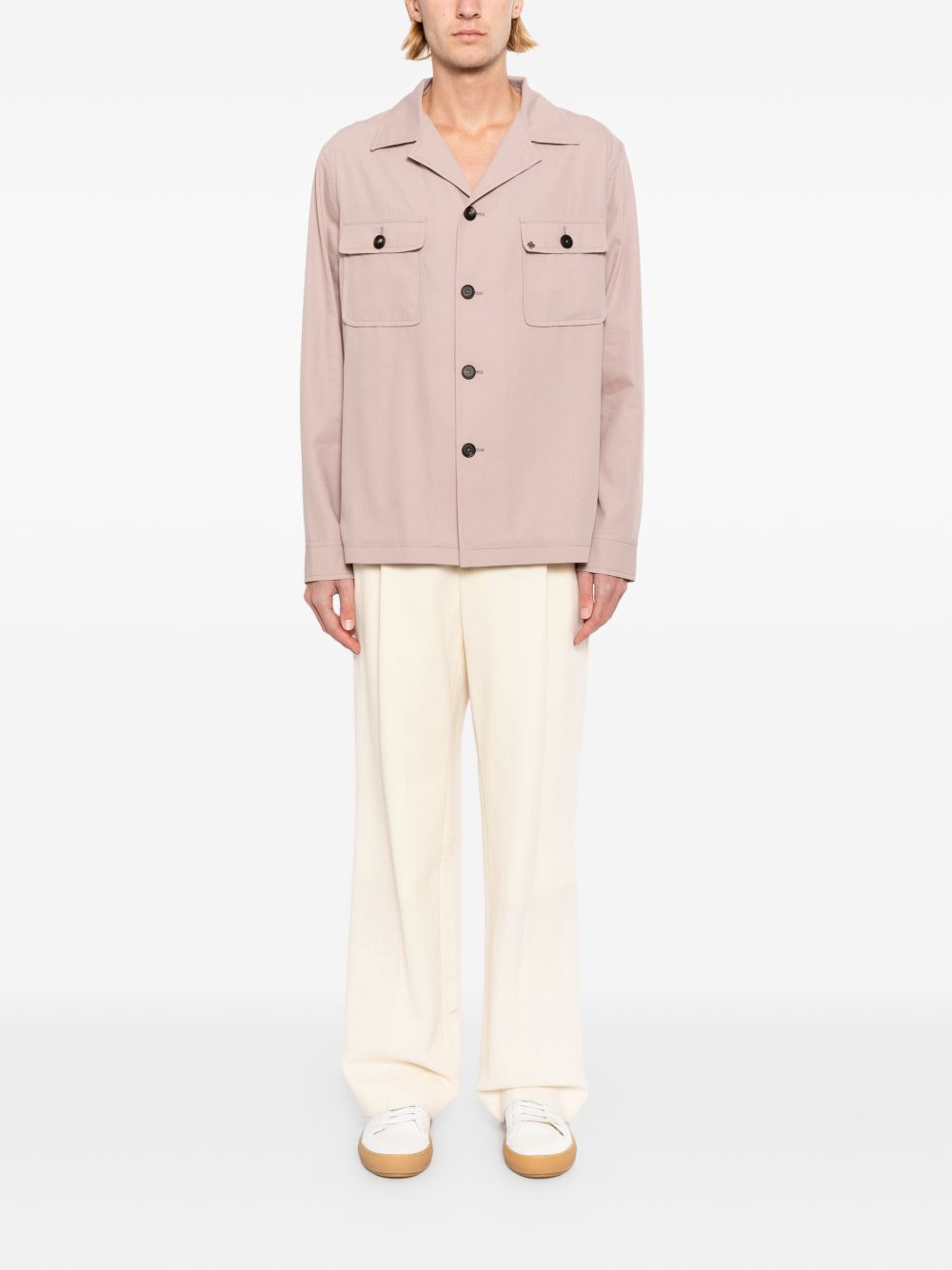 camp-collar shirt