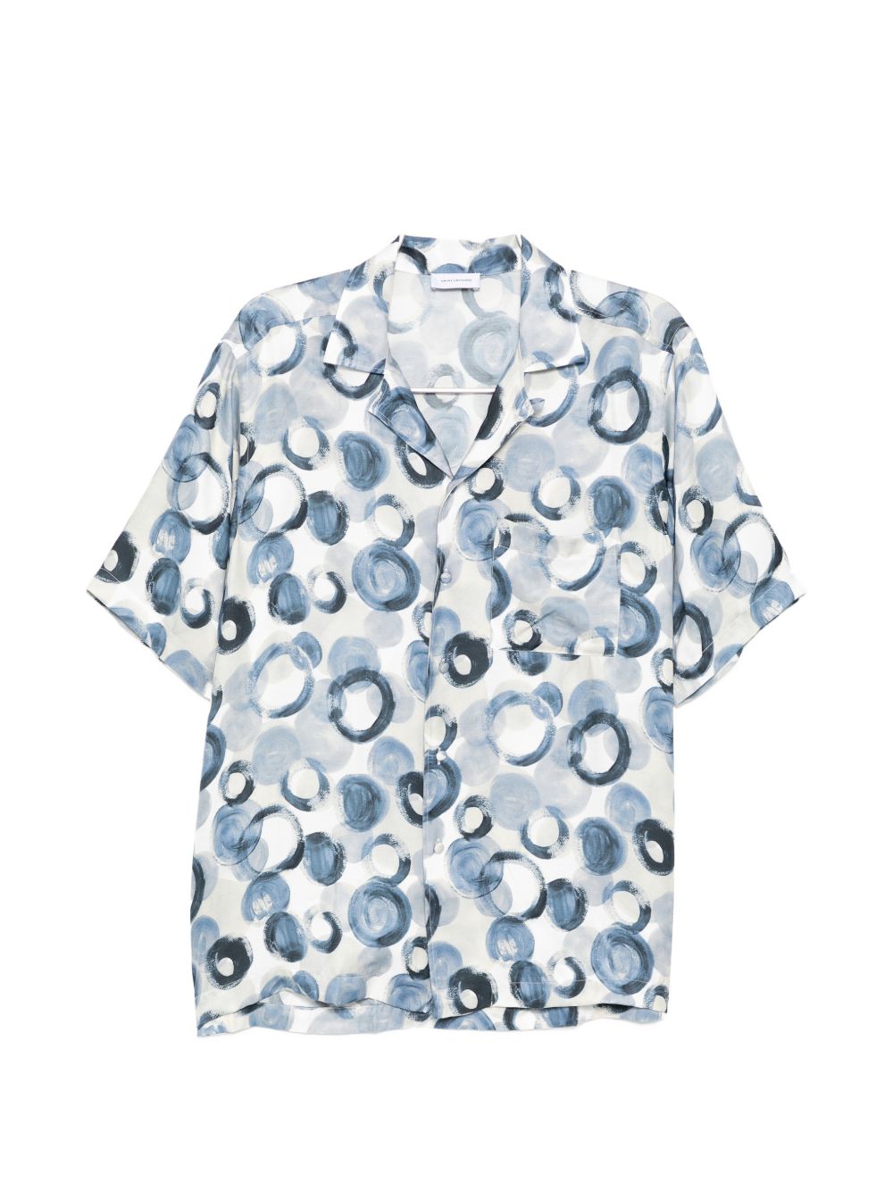 dot-print shirt