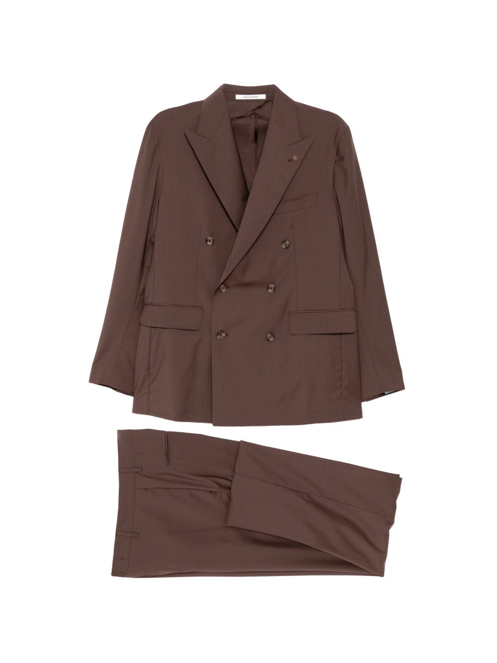 wool double-breasted suit