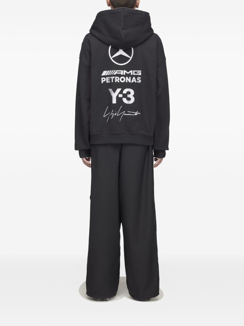 x Mercedes zip hoodie