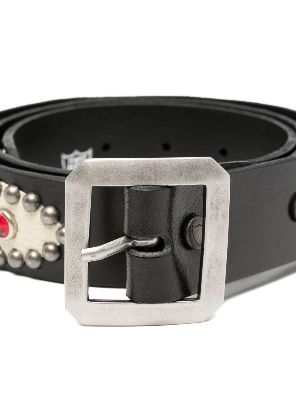 American embellished buckle belt