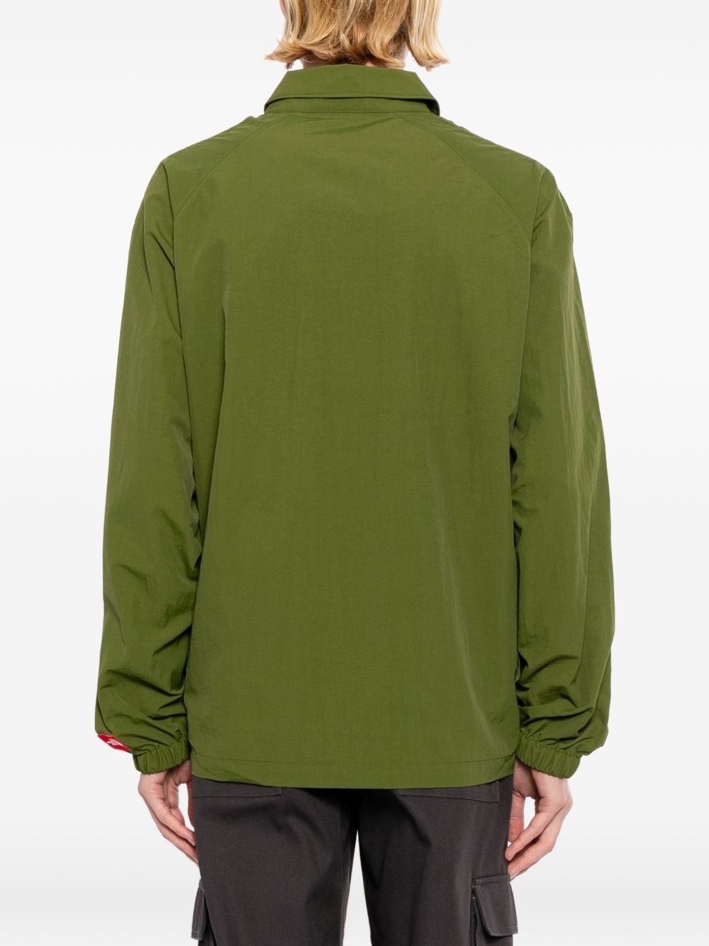 Red Box Nylon Long-Sleeve Shirt