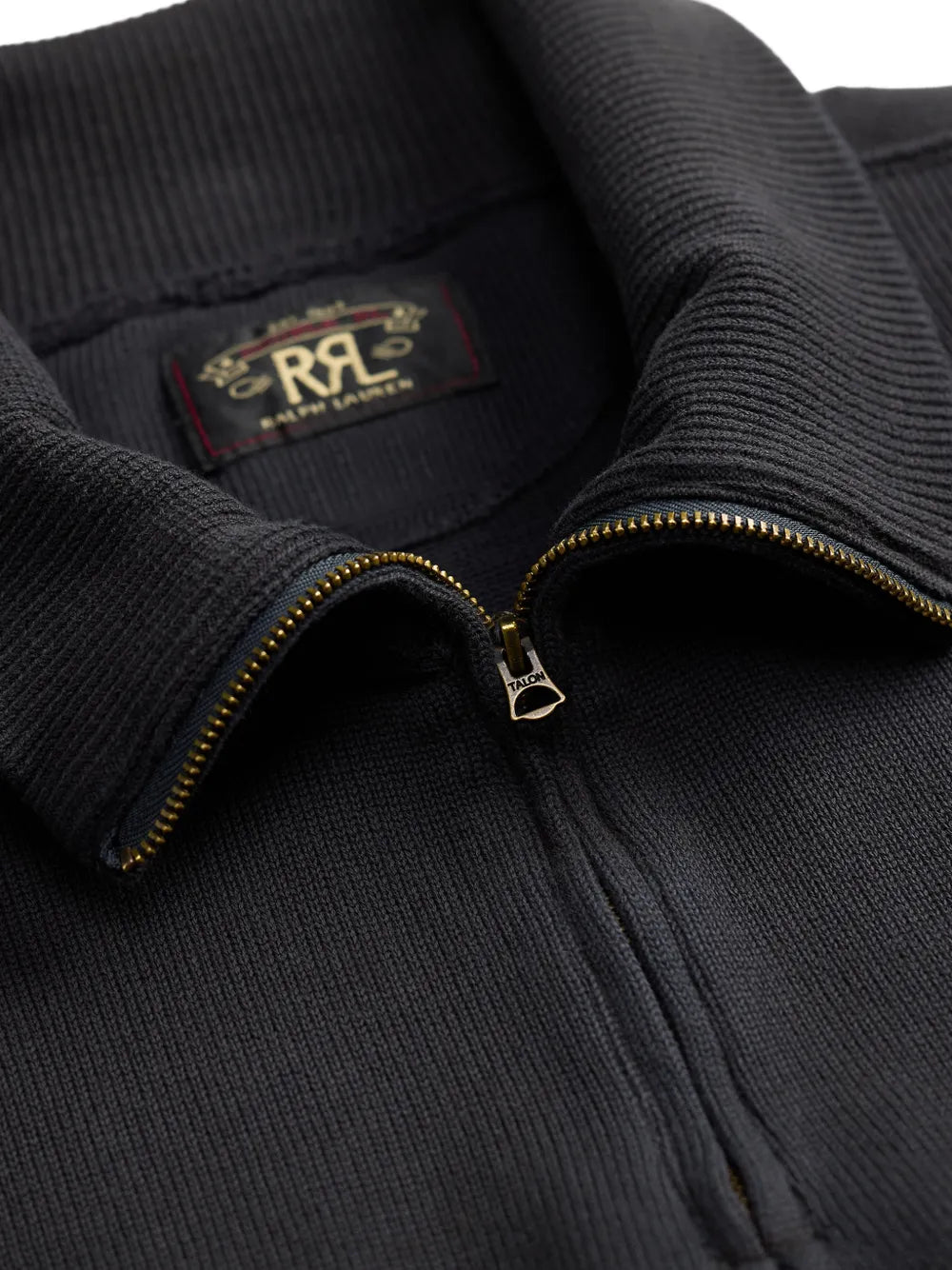 zip long-sleeve sweater