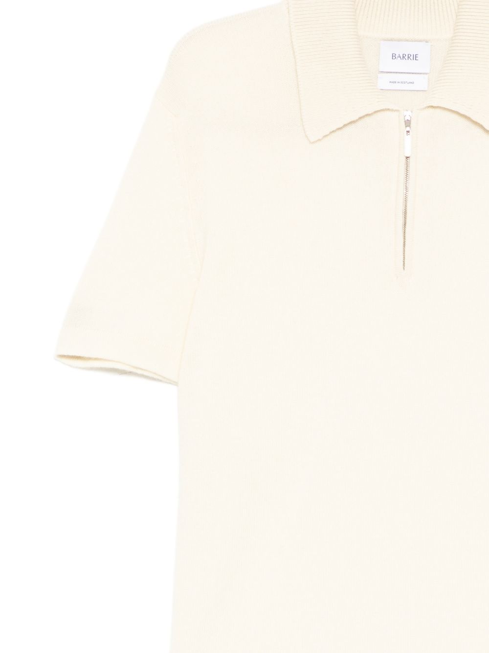 B-label cashmere polo shirt