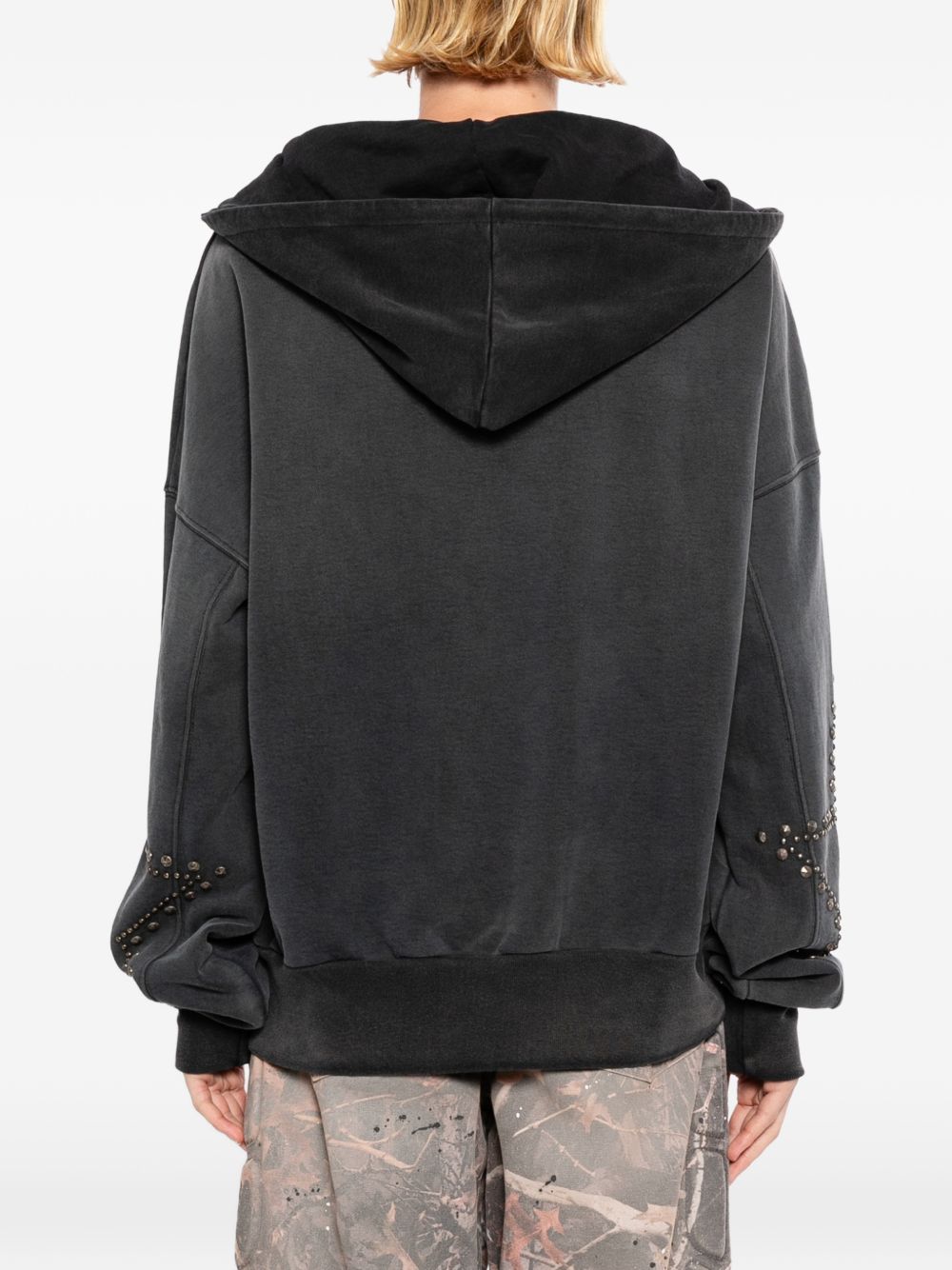 embellished hoodie