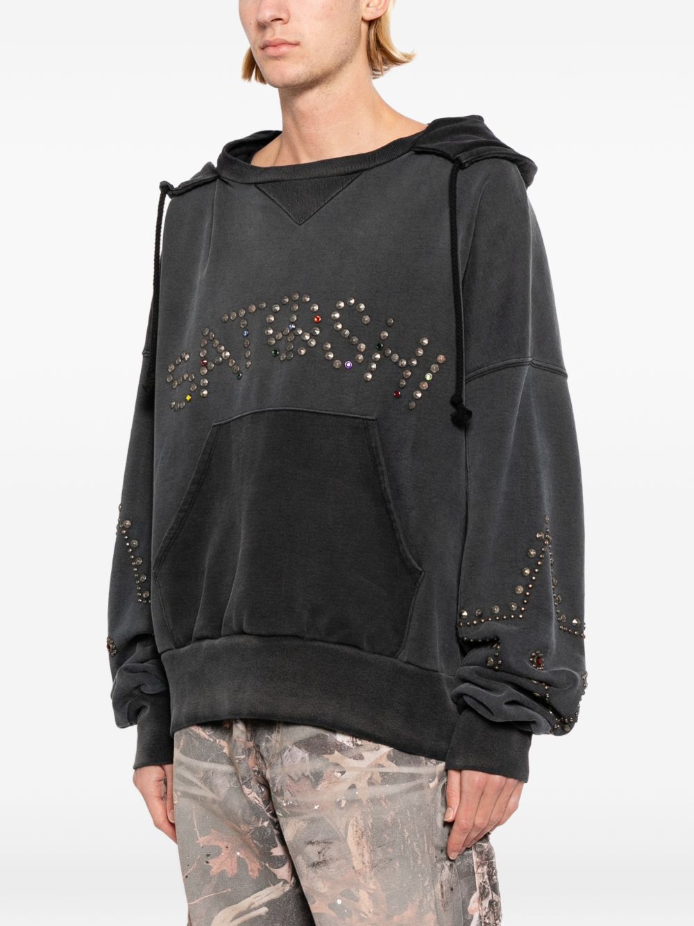 embellished hoodie