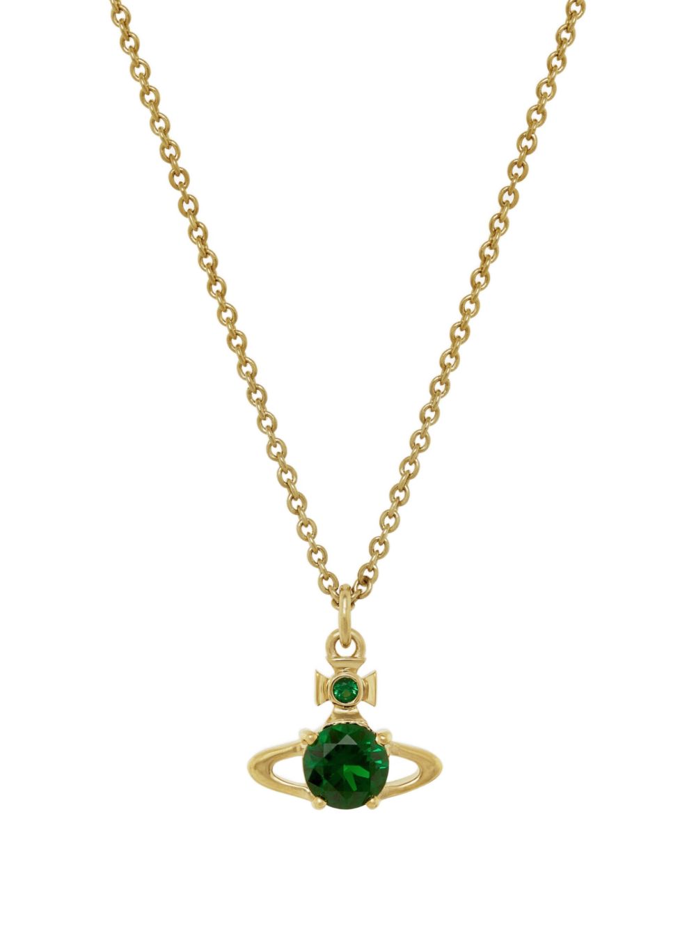 Reina orb-pendant necklace