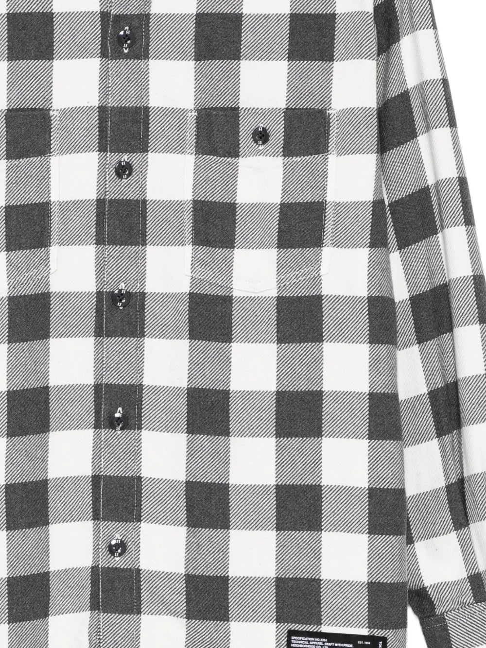 Garment Dyed Check Shirt