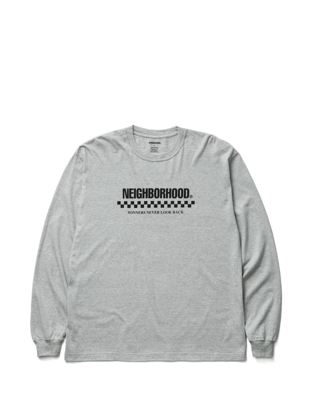long-sleeve crewneck T-shirt