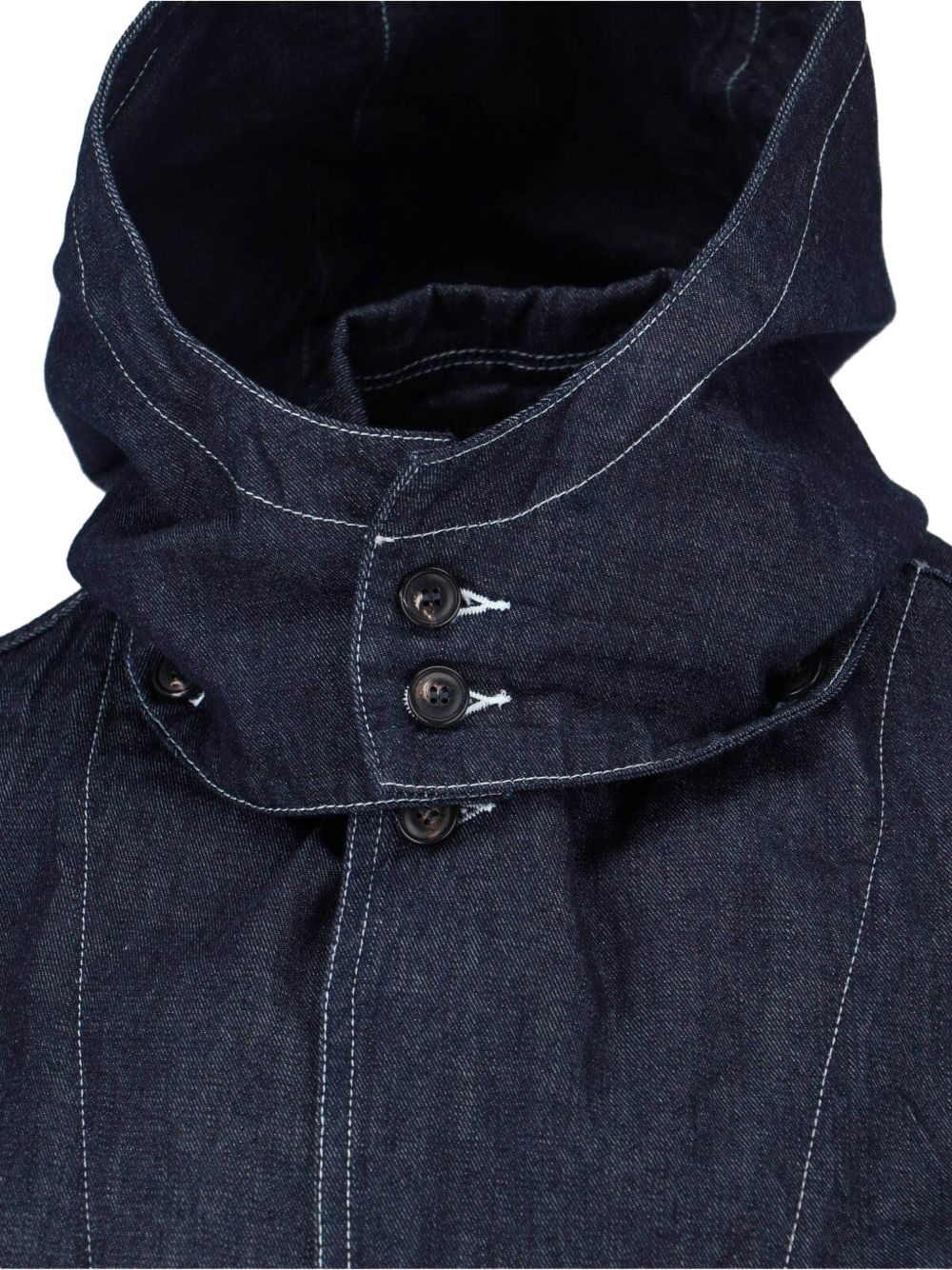 hooded denim jacket