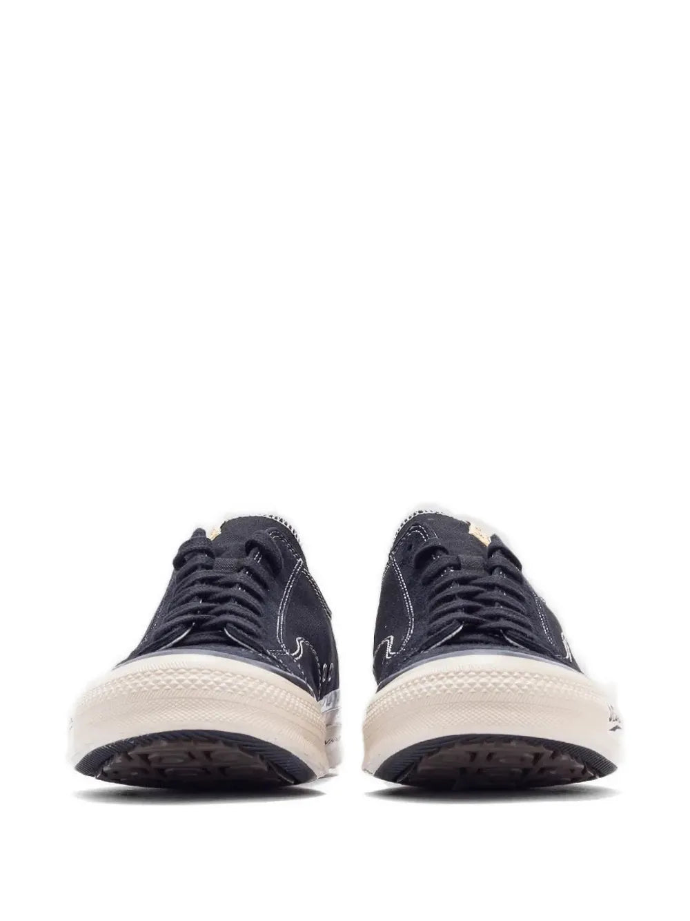 Contrast-Stitch Sneakers