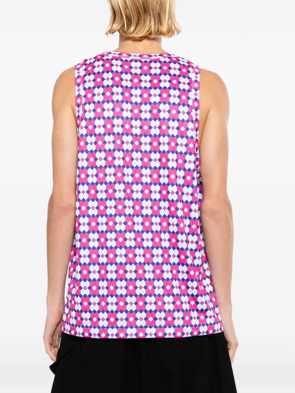 patterned vest