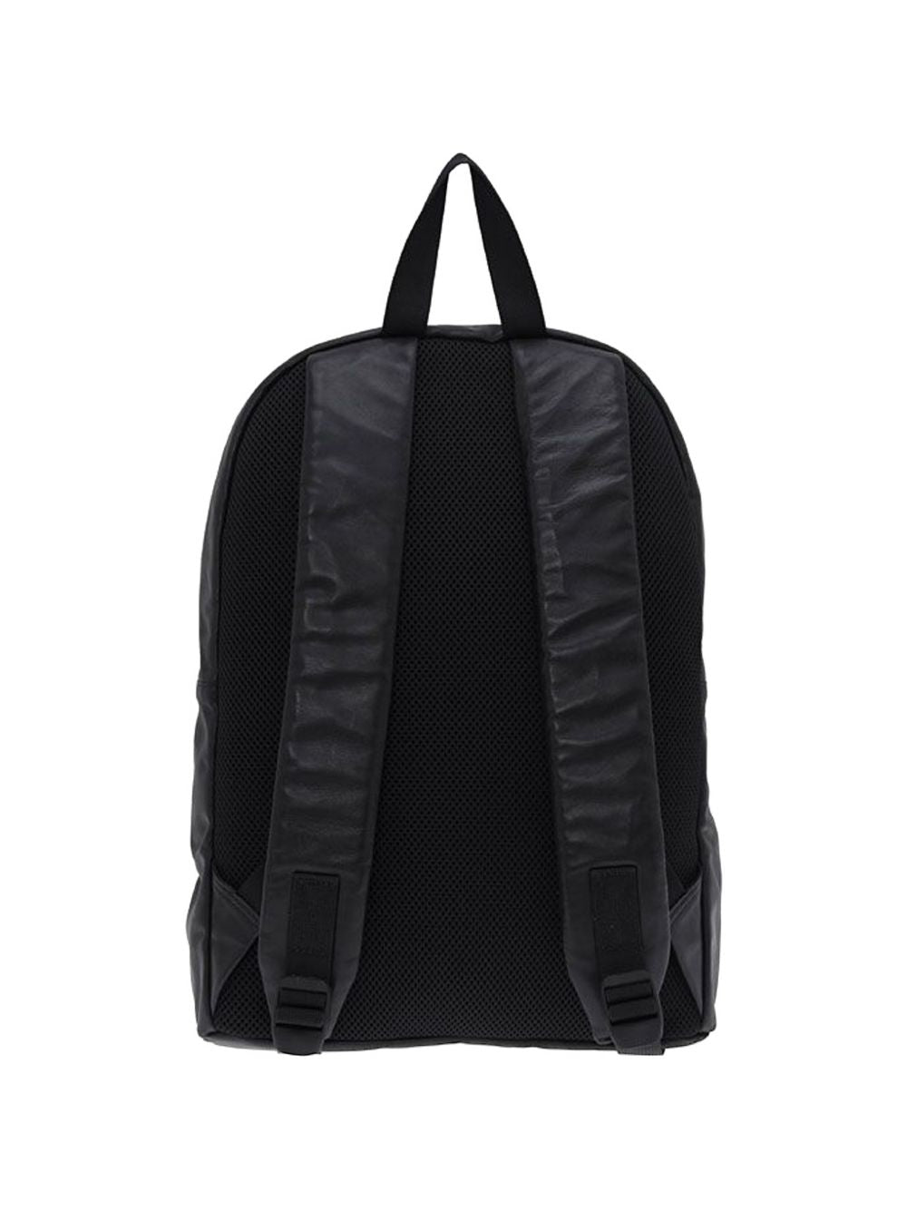 zip leather backpack