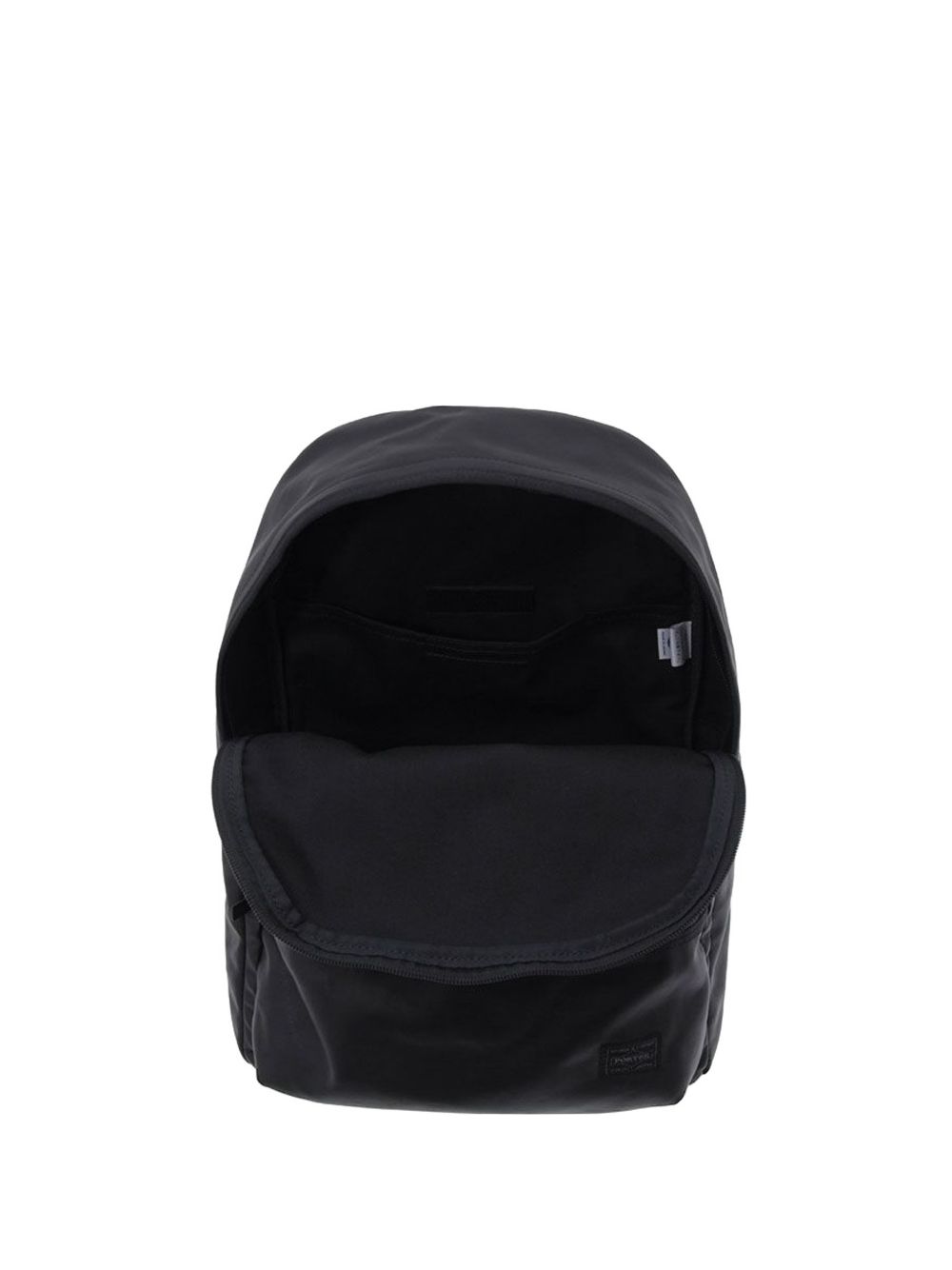 zip leather backpack