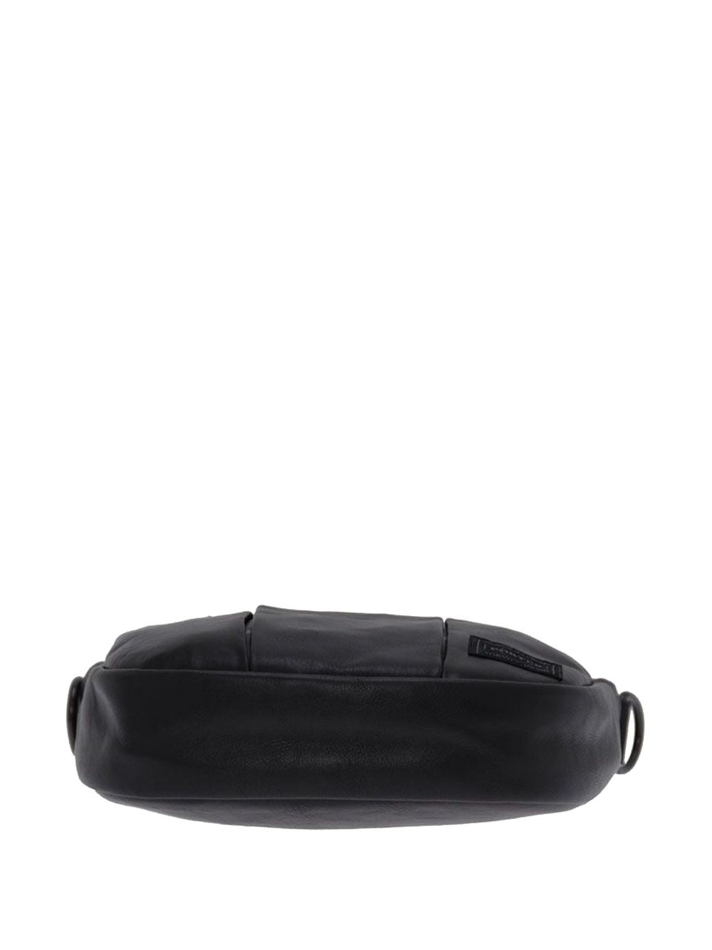 zip leather shoulder bag