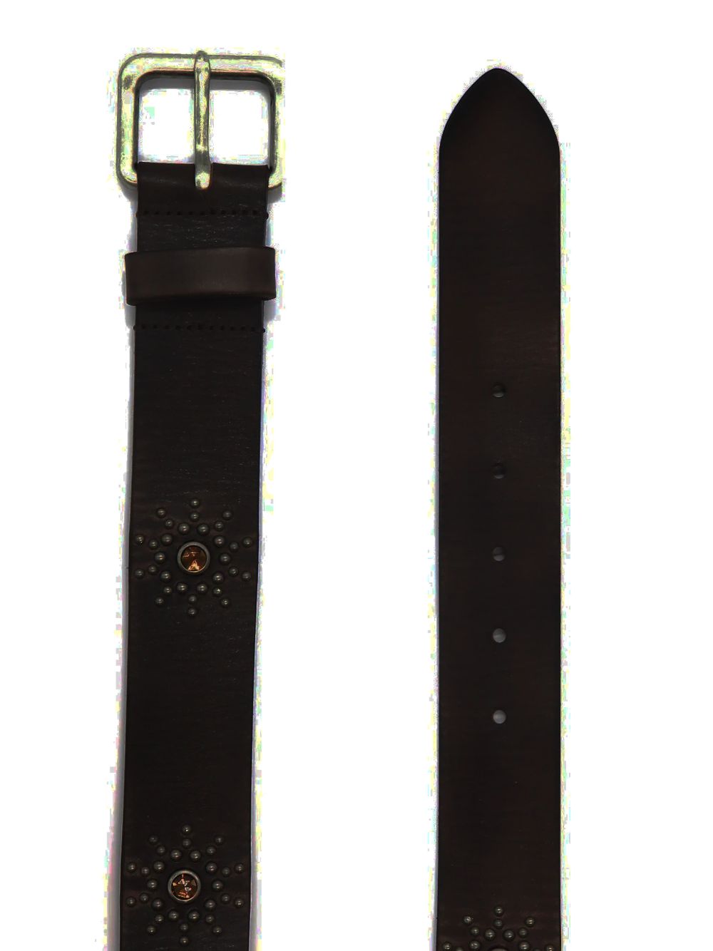 studded leather belt