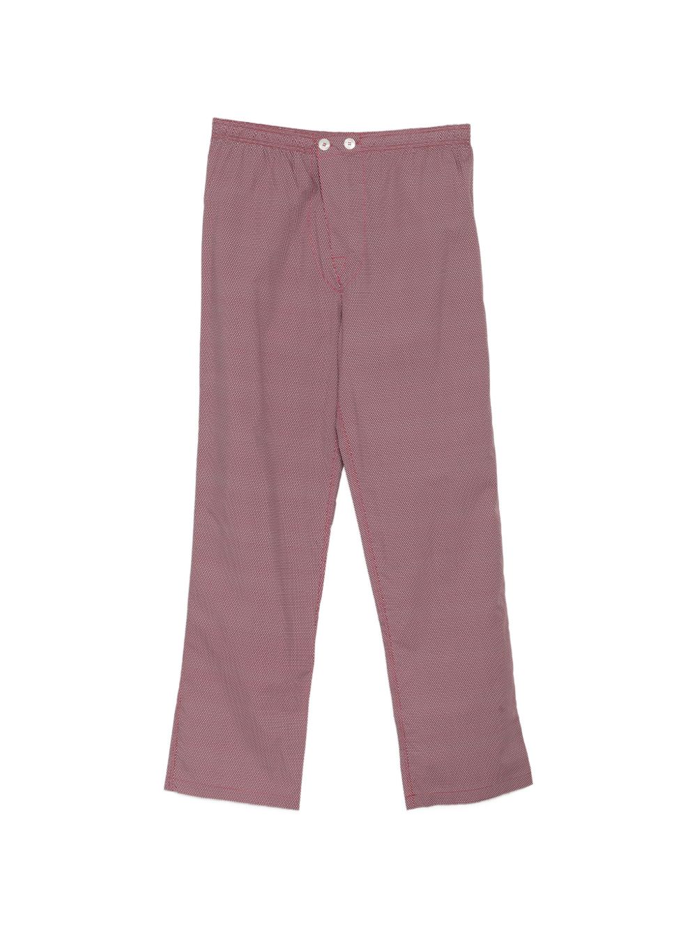 patterned lounge trousers