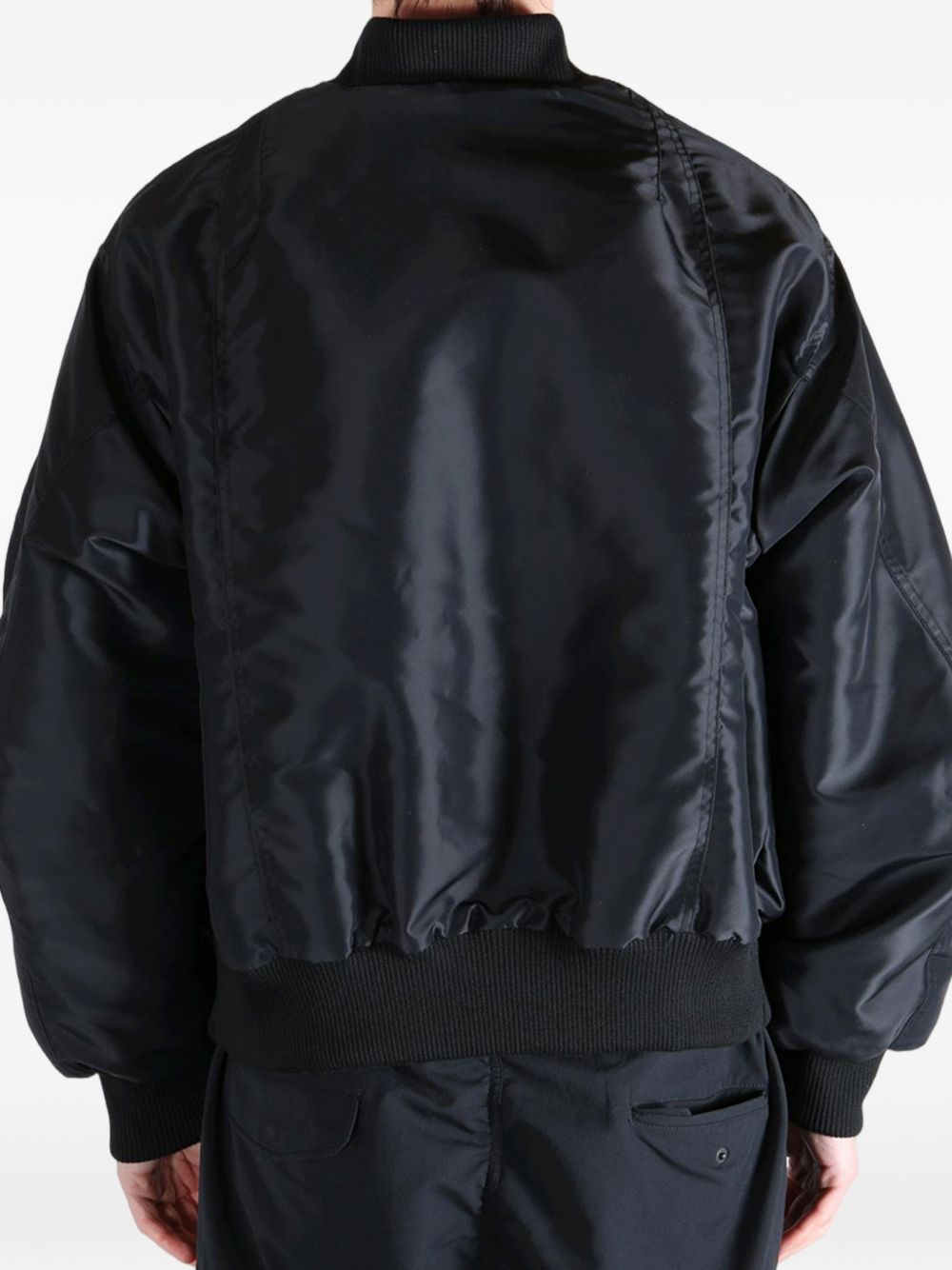 logo-patch zip-up jacket