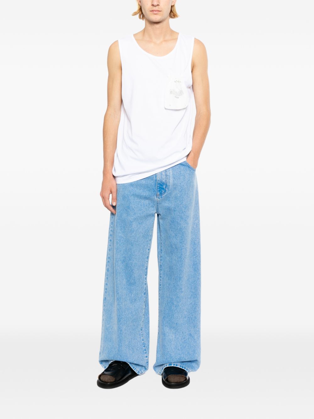 pocket-detail vest