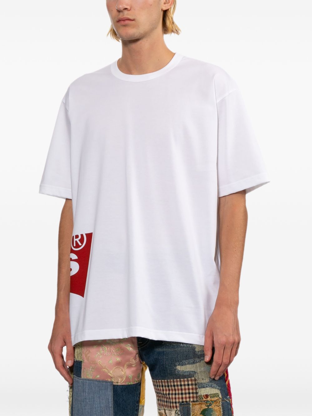 x Levi's logo-print T-shirt